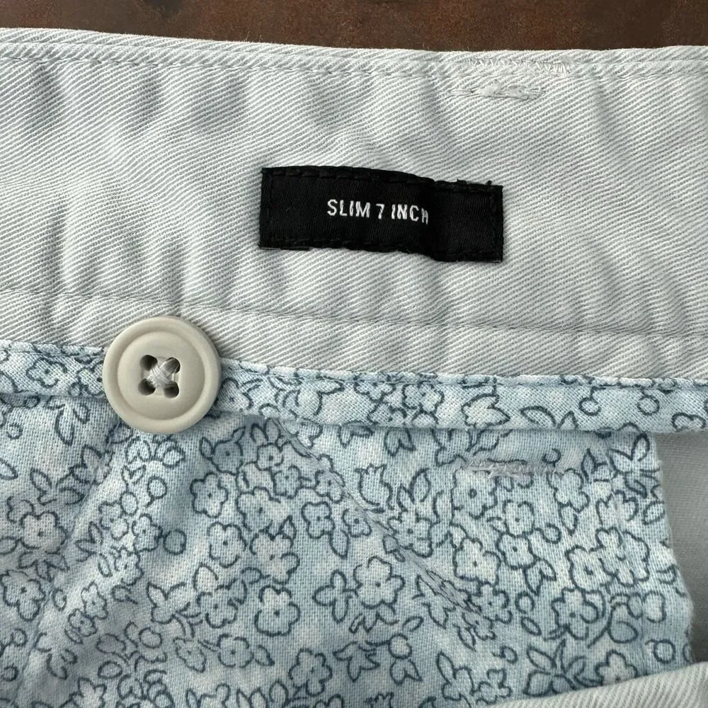 Bonobos Golf Shorts Men 38 Gray Slim 7 Inch Chino Outdoor Performance Stretch